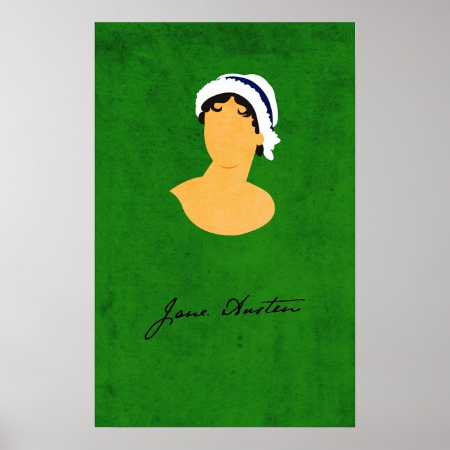 Jane Austen Poster (Framsidan)