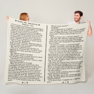 Jane Austen pride och Fleecefilt