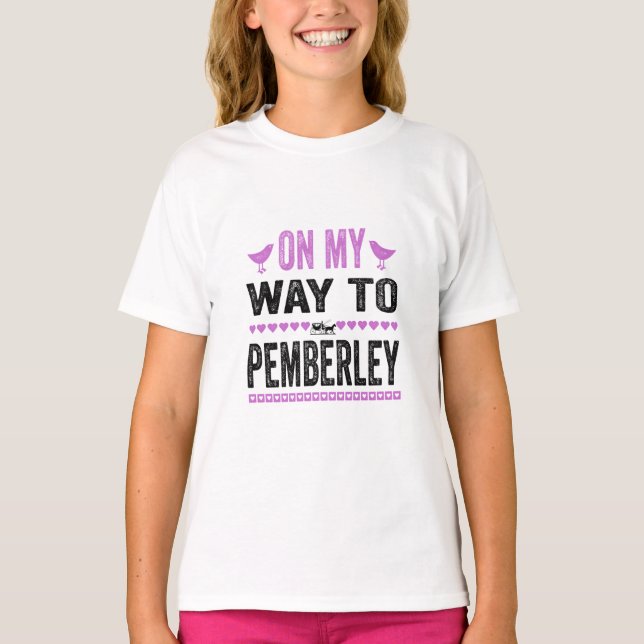 Jane Austen pride och fördom Tee (Framsida)