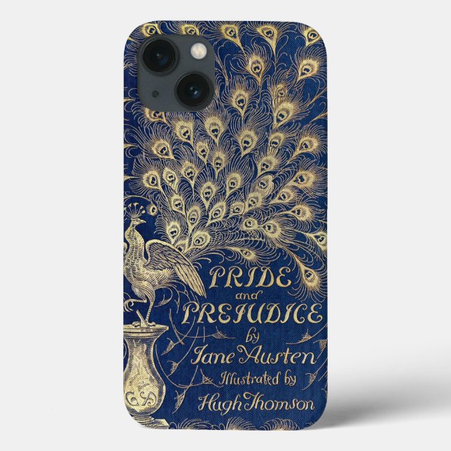 Jane Austen pride- och fördompåfågel 1894 (Baksida)