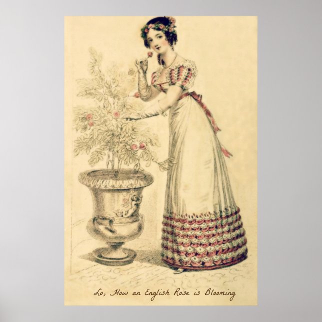 Jane Austen ReEmergency Boll Gown Poster (Framsidan)
