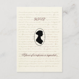 Jane Austen ReEmergency Bröllop OSA Card Kort