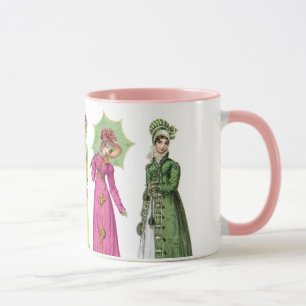 Jane Austen regenskap Mugg