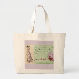 Jane Austen regler Jumbo Tygkasse