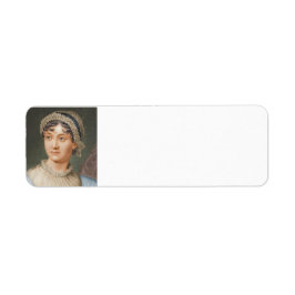 Jane Austen Returadress Etikett