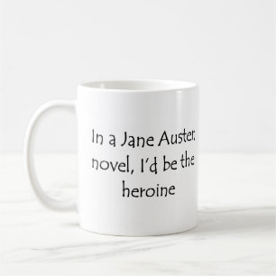 Jane austen-roman kaffemugg