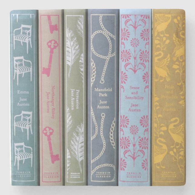 Jane Austen-romaner  Stenunderlägg (Framsidan)