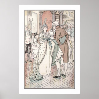 Jane Austen Sense and Sensibility C.E. Brock Print Poster