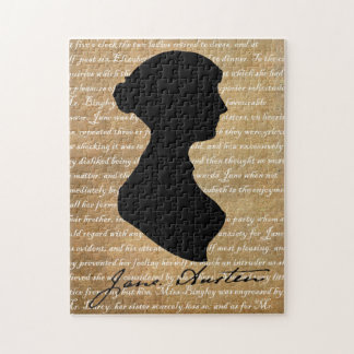 Jane Austen sidaSilhouette Pussel