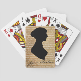 Jane Austen sidaSilhouette Spelkort