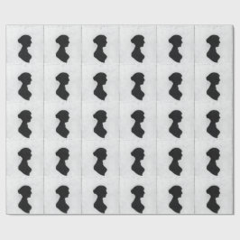 Jane Austen Silhouette Presentpapper