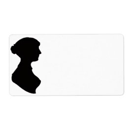Jane Austen Silhuett Fraktsedel