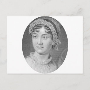 Jane Austen Simply Jane Porträtt Vykort