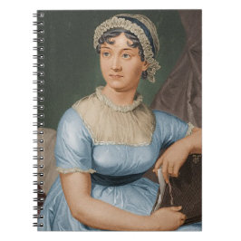 Jane Austen Spiral Notebook Anteckningsbok