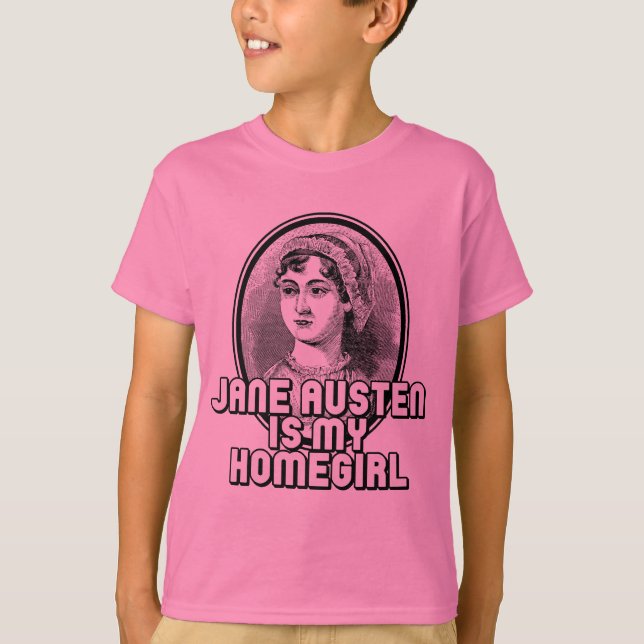 Jane Austen T Shirt (Framsida)