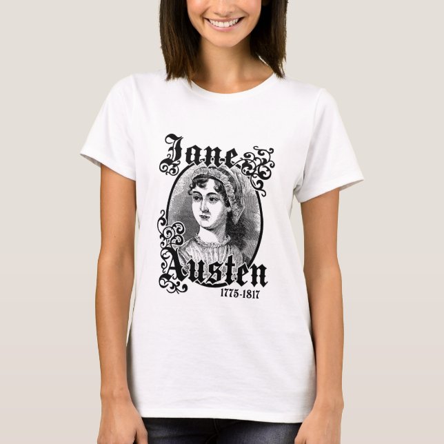 Jane Austen T-shirt (Framsida)