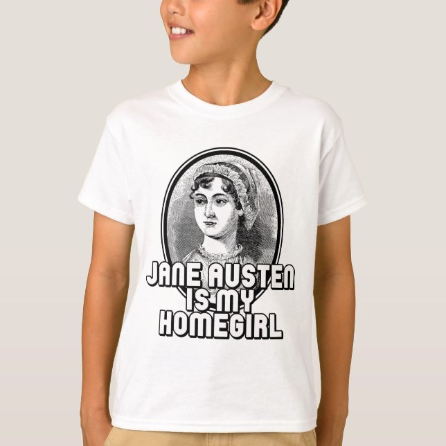 Jane Austen T Shirt (Framsida)