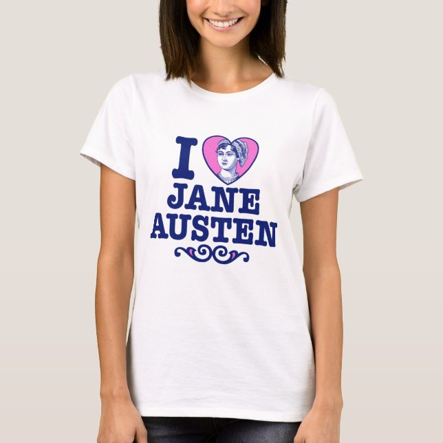 Jane Austen T-Shirt (Framsida)
