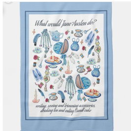 Jane Austen Tea towel Kökshandduk