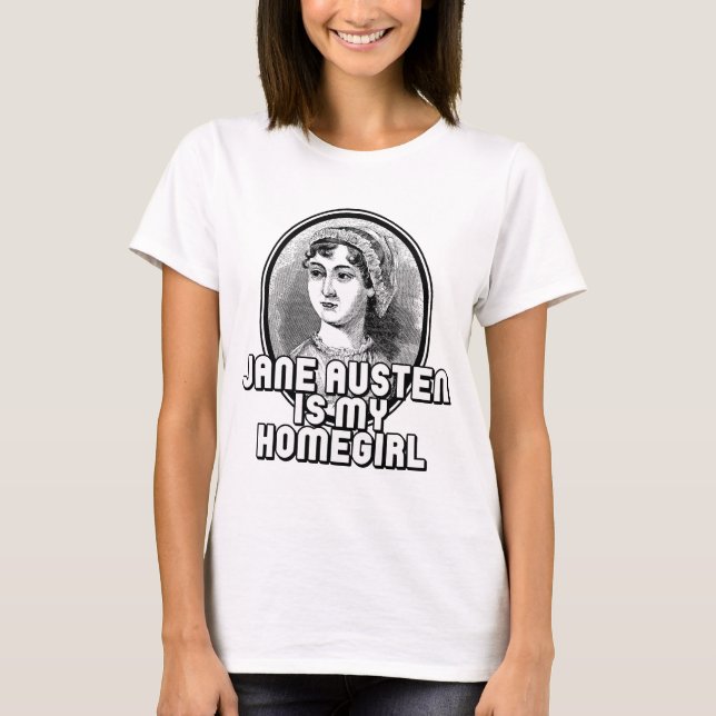 Jane Austen Tee Shirt (Framsida)
