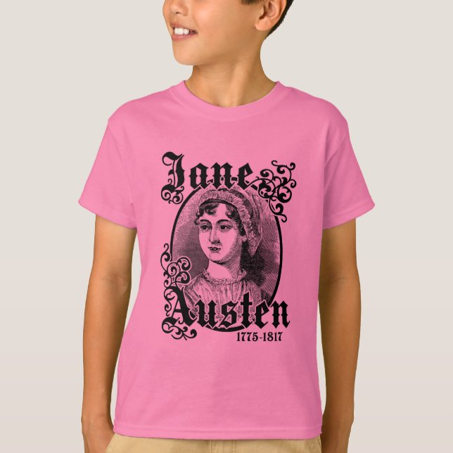 Jane Austen Tee Shirt (Framsida)