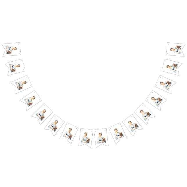 Jane Austen Theme Tea Party Birthday Banner Vimplar (Alla)