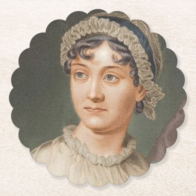 Jane Austen Underlägg Papper (Framsida)