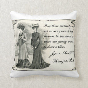 Jane Austen: Vackra Kvinnor Kudde