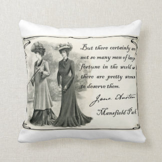 Jane Austen: Vackra Kvinnor Kudde