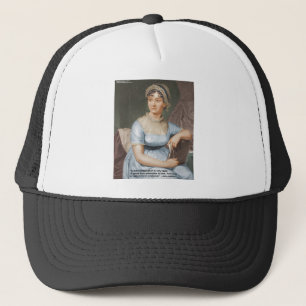 Jane Austen Vänskap/Kärlek/Balm Kärlek Quote Gifts Truckerkeps