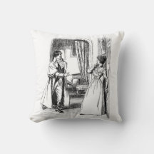 Jane Austen vintage Bok Illustration