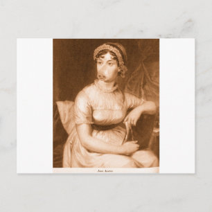 Jane Austen Vykort