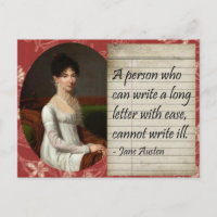 Jane Austen Writing Inspired Design