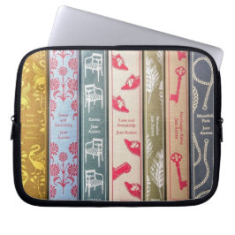 Jane Austen's books Laptop Fodral