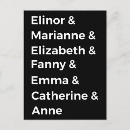 Jane Austens Heroines I Vykort