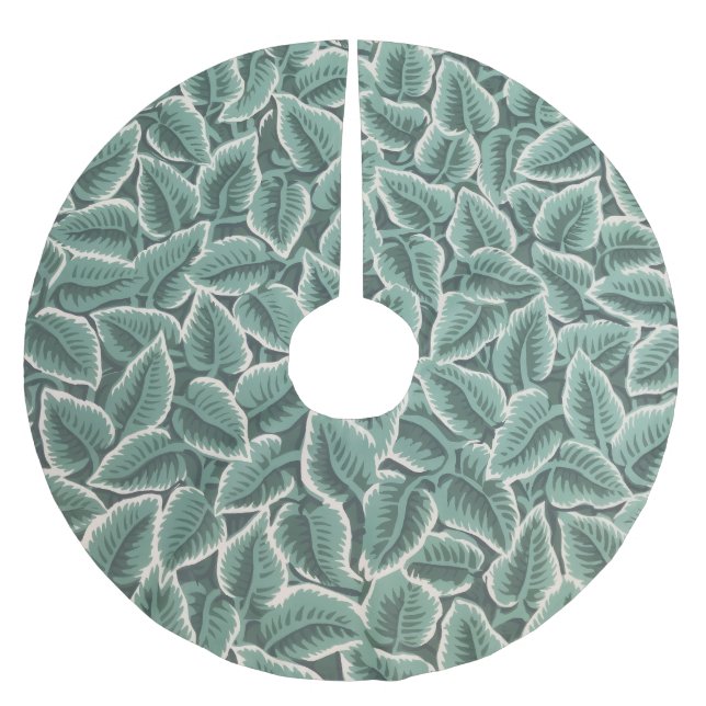 Jane Austen's Home Julgransmatta Borstad Polyester (Framsidan)