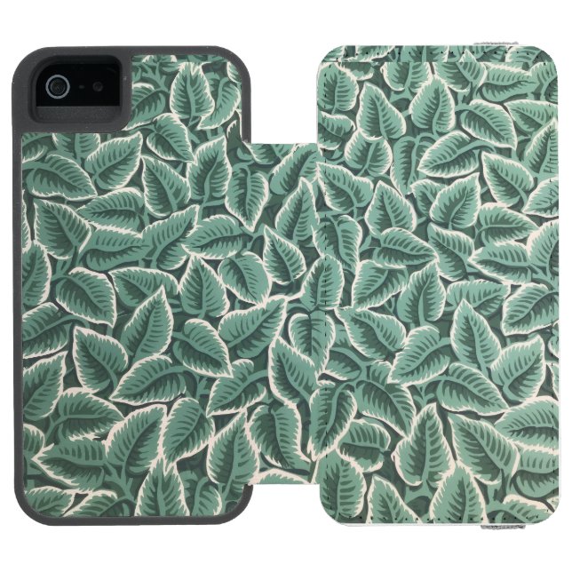 Jane Austen's home wallpaper notebook Incipio iPhone Wallet Skal (Folio Öppen)