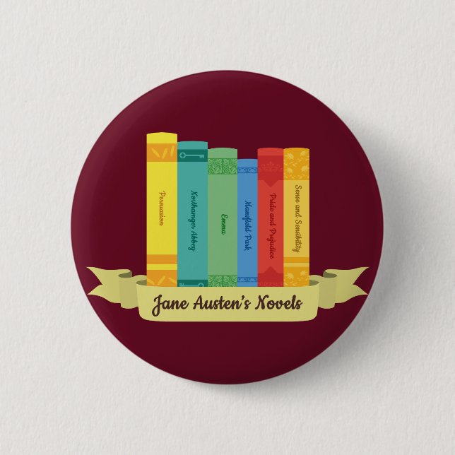 Jane Austens Novels III Knapp (Framsida)