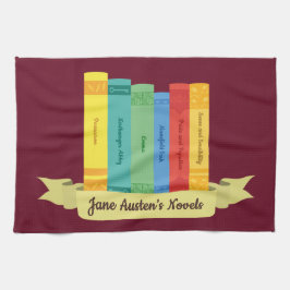 Jane Austens Novels III Kökshandduk