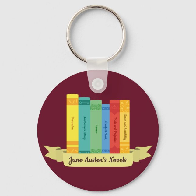 Jane Austens Novels III Nyckelring (Framsida)