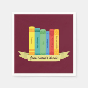 Jane Austens Novels III Pappersservett