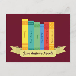Jane Austens Novels III Vykort