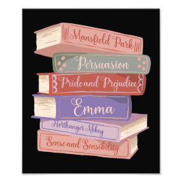 Jane Austens Novels V Fototryck