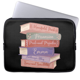 Jane Austens Novels V Laptop Fodral