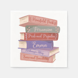Jane Austens Novels V Pappersservett