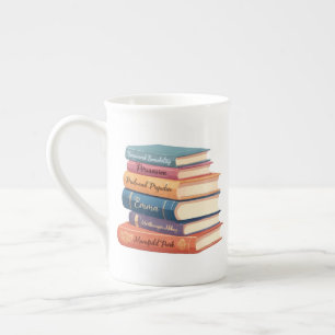 Jane Austens Novels VII Benporslin Mugg