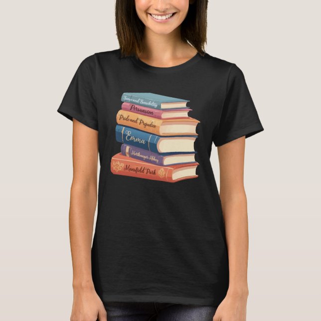 Jane Austens Novels VII T Shirt (Framsida)
