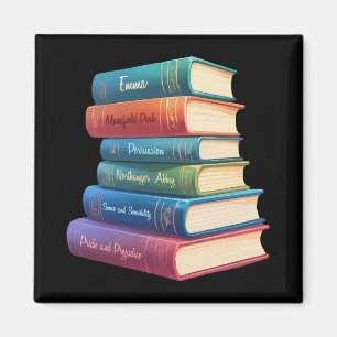Jane Austens Novels VIII Magnet