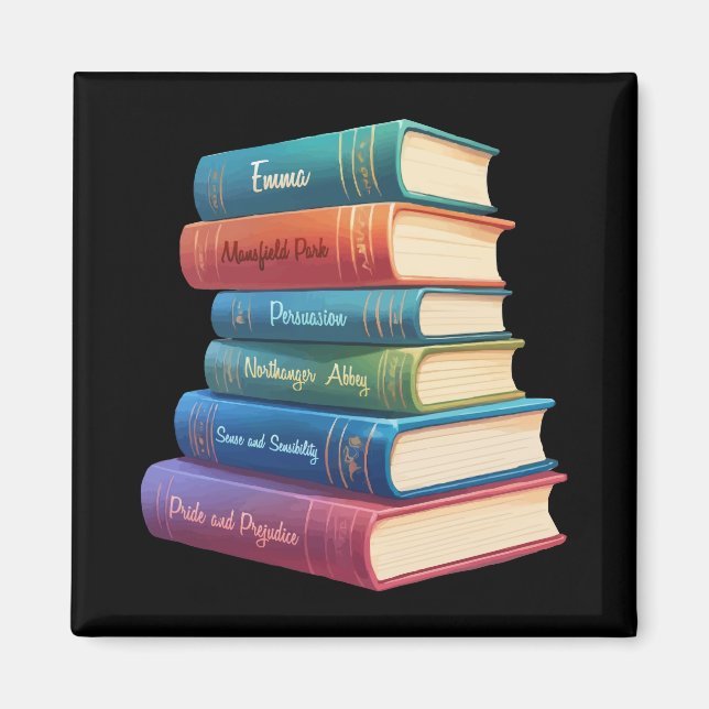 Jane Austens Novels VIII Magnet (Framsidan)