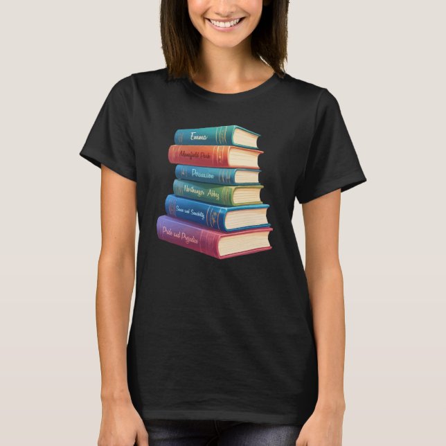 Jane Austens Novels VIII T Shirt (Framsida)
